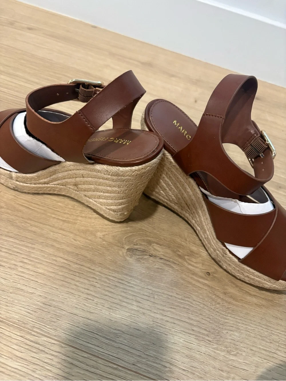 Marc Fisher Herve Espadrille Wedge Sandals